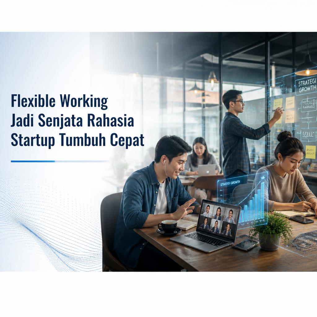 Flexible Working Jadi Senjata Rahasia Startup Tumbuh Cepat