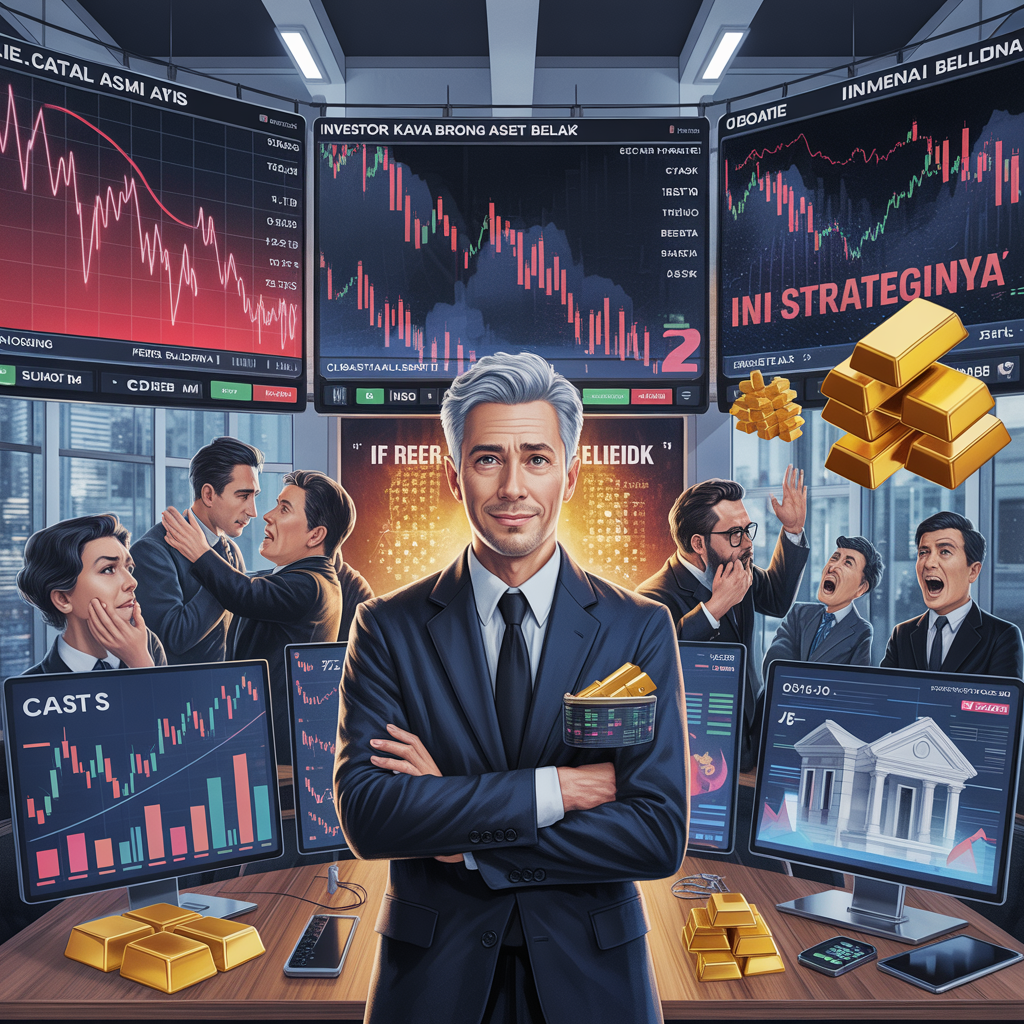 Investor Kaya Borong Aset Saat Berita Jelek? Ini Strateginya