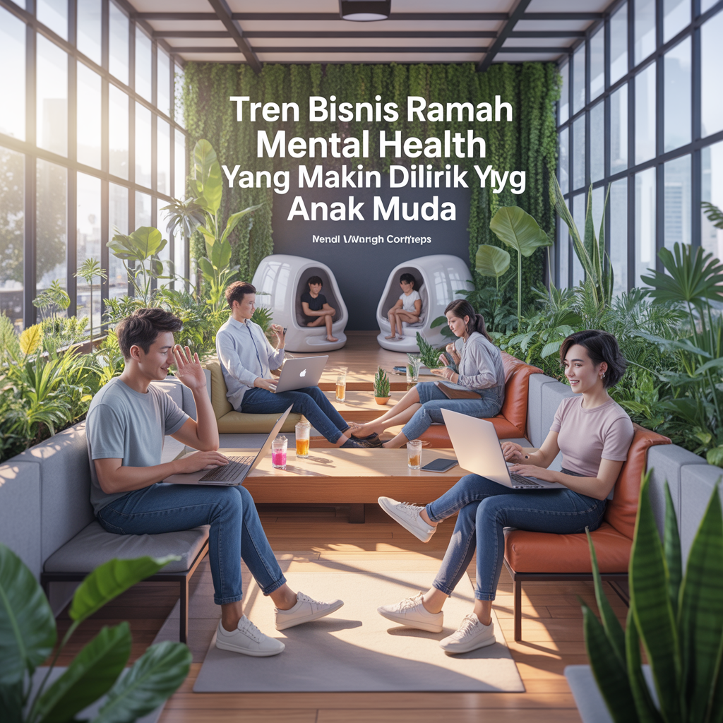 Tren Bisnis Ramah Mental Health yang Makin Dilirik Anak Muda